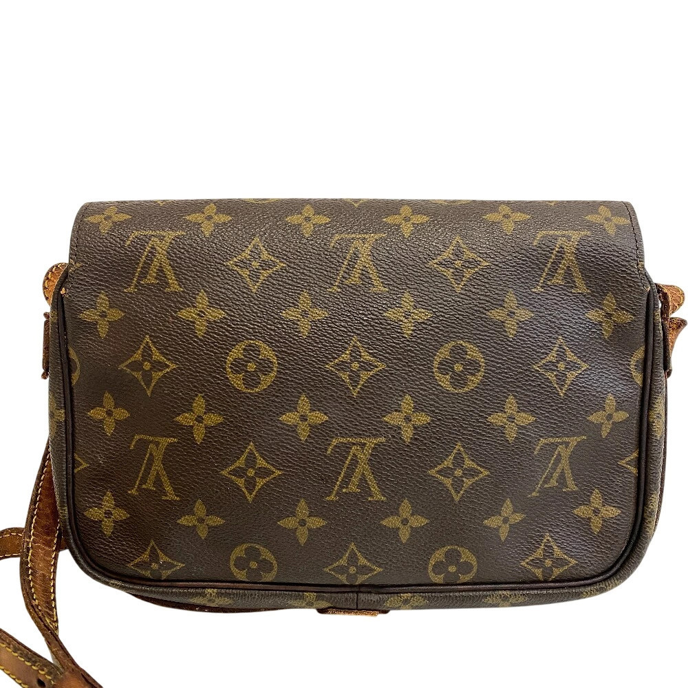 Louis Vuitton Shoulder Monogram Handbag Crossbody Germain Bag Brown Saint - Picture 2 of 9